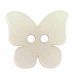 Cirque 95 2853K Pearl Butterfly Buttons 2 Hole 5/8"/16 mm